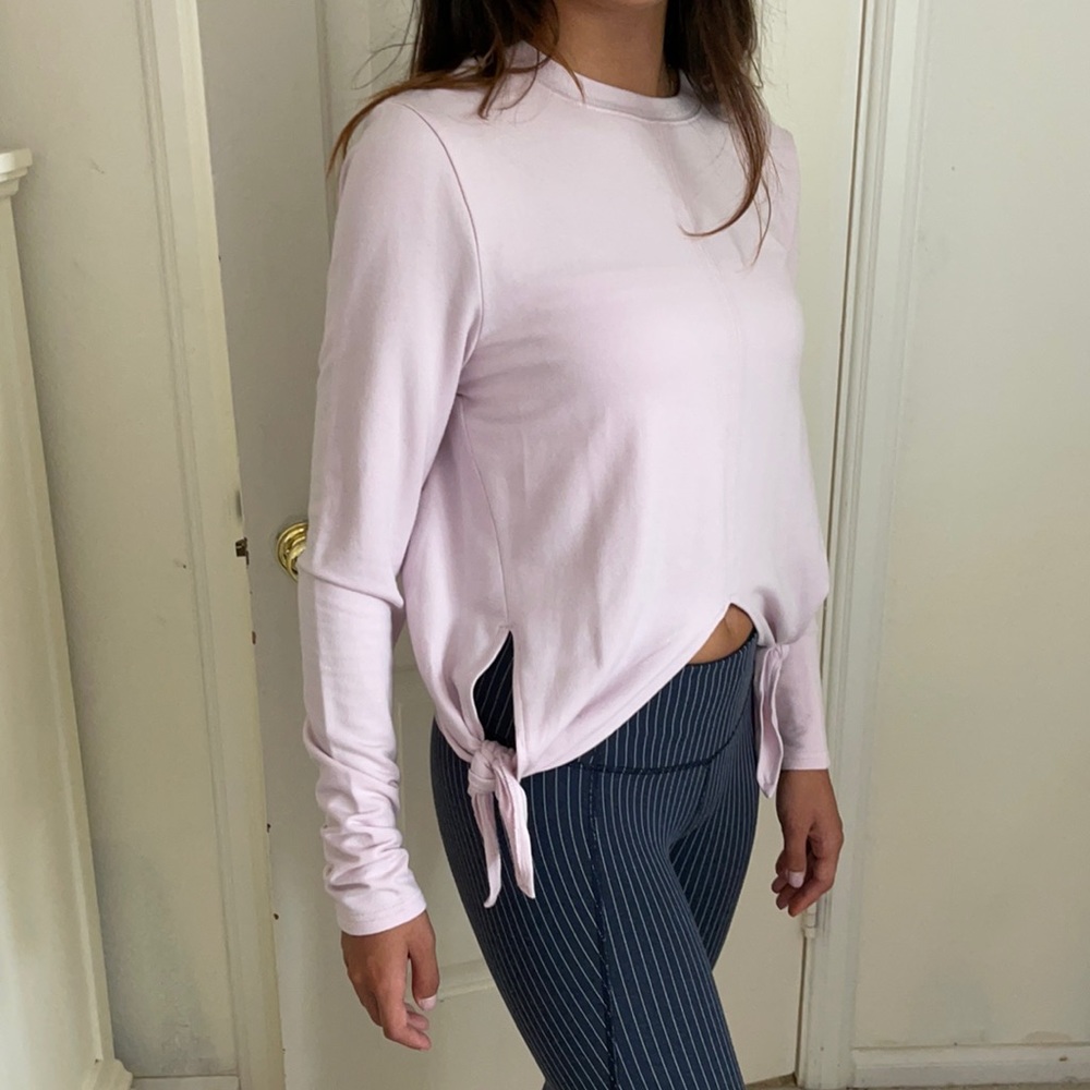Athleta Sweatshirt with ties on side